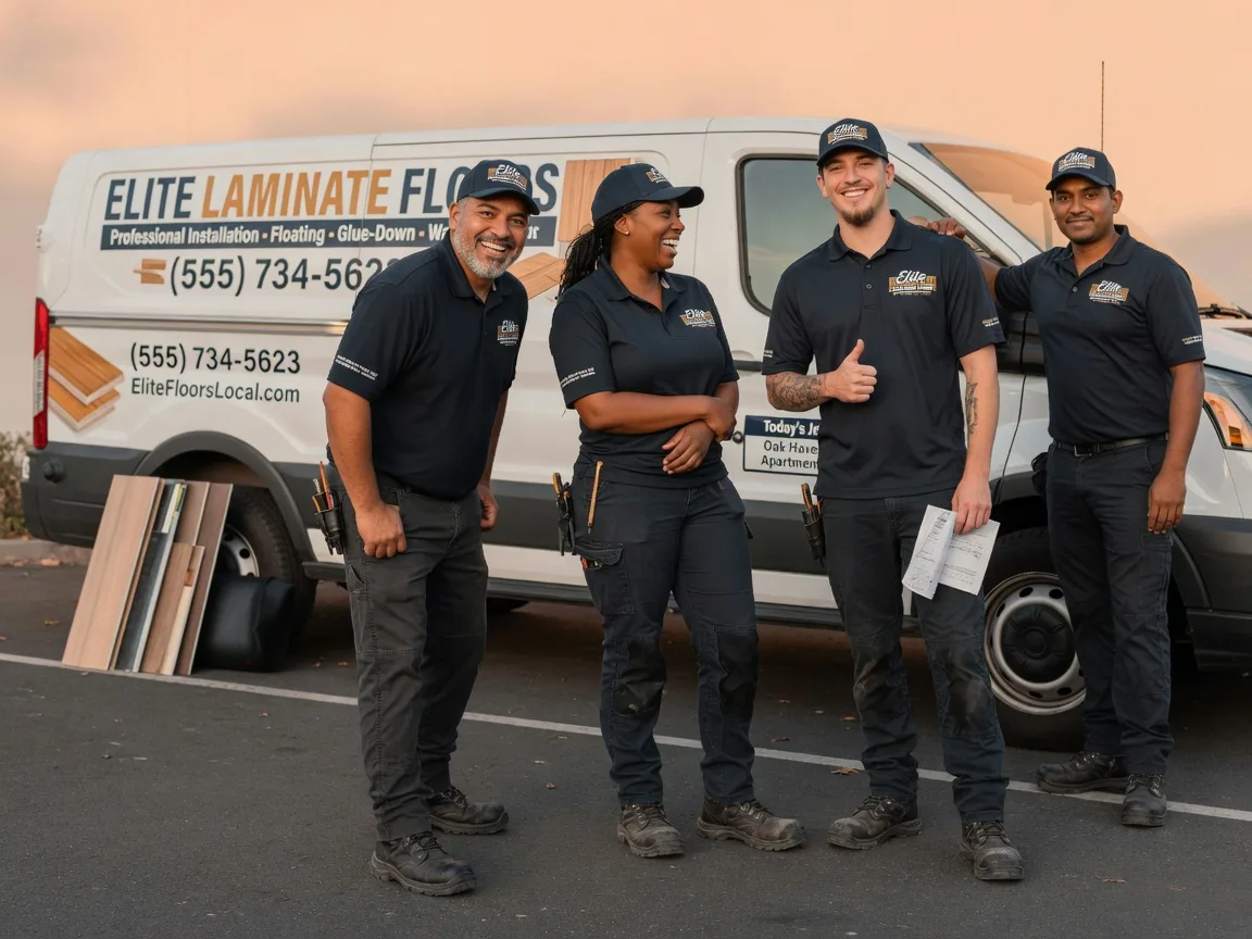 Laminate flooring installation company in Hadley, MI
